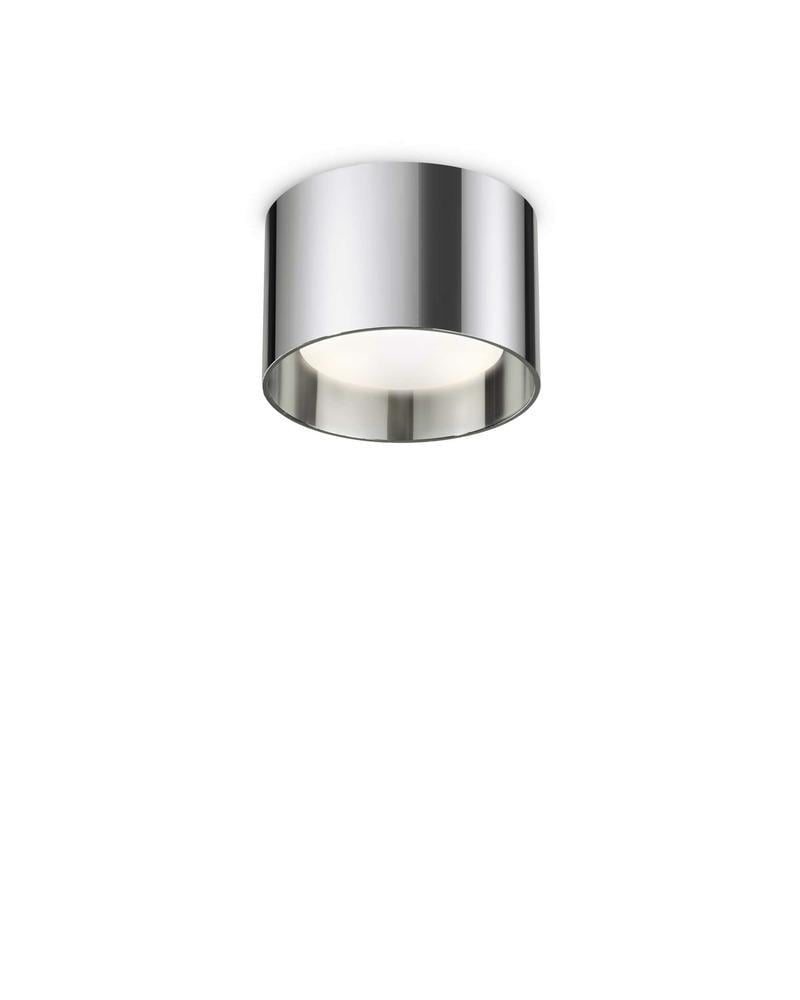 Точечный светильник Ideal Lux 310886 Spike pl1 round GX53 1x15 W IP20 Chrome (310886-Ideal)