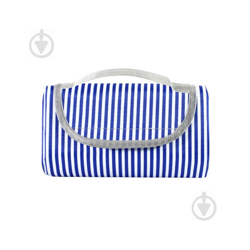 Коврик для пикника и кемпинга Shanpeng Njb-001 Темно-синяя Полоса складной 150*200 см Коврик для пикника и кемпинга Shanpeng Njb-001 Темно-синяя Полоса складной 150*200 см