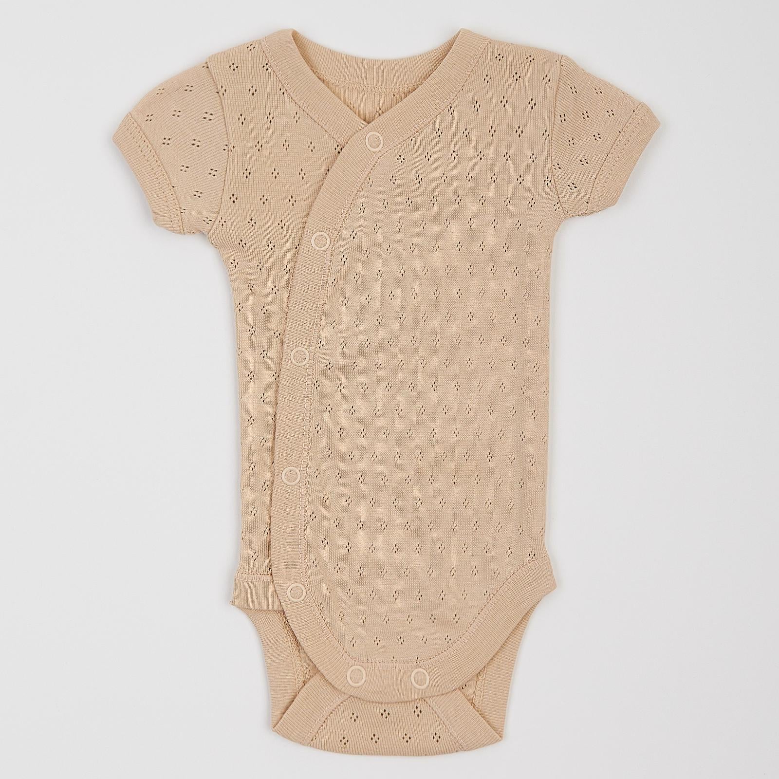 Боді дитяче ЛяЛя 62 см Бежевий (5АЖ013)