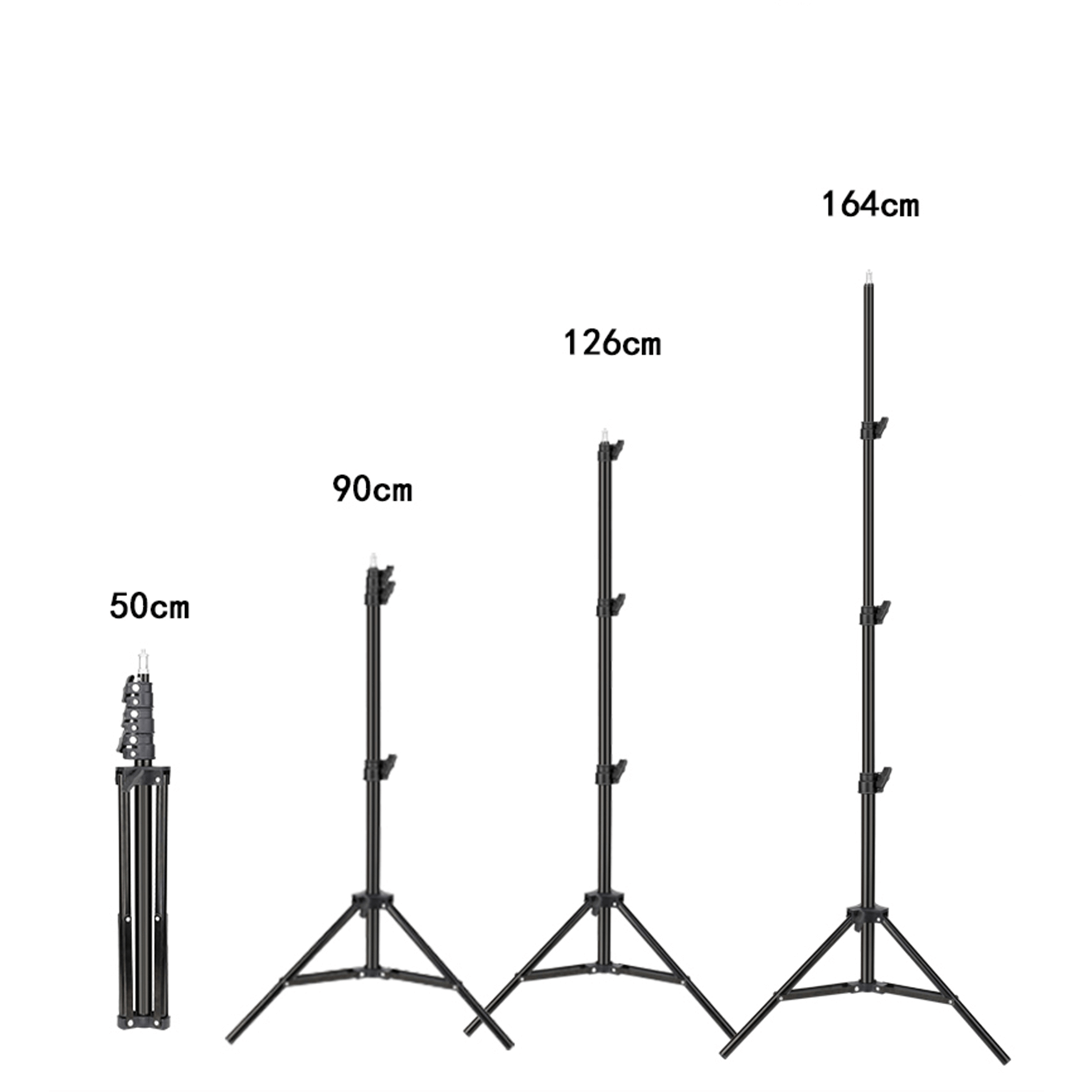 Селфі лампа Tripod Stand Plug Powered ZM336 3200-5600K 180 см 14" (535456) - фото 2