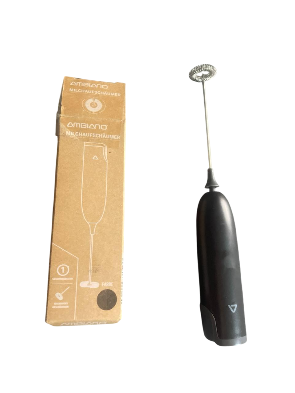 Спінювач молока Ambiano на 2 батарейках AA