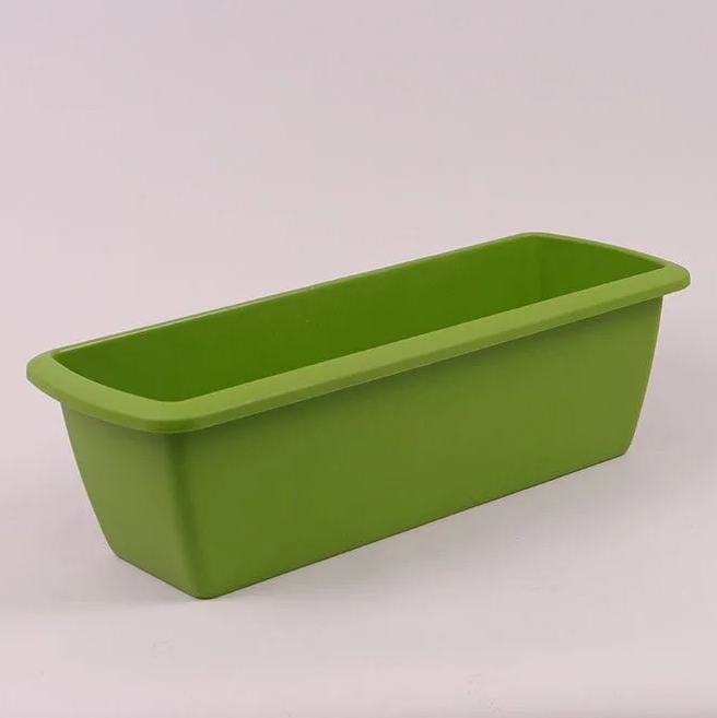 Балконный ящик с подставкой Flora Respana BOX 60 см Оливковый (90189)
