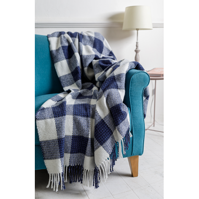 Плед Вероника Синий 140x200 см - фото 3 Плед Вероника Синий 140x200 см - фото 3