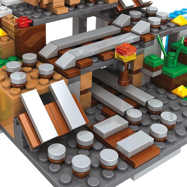 Конструктор Minecraft Большой горный пещерный лифт 437 дет. - фото 10 Конструктор Minecraft Большой горный пещерный лифт 437 дет. - фото 10