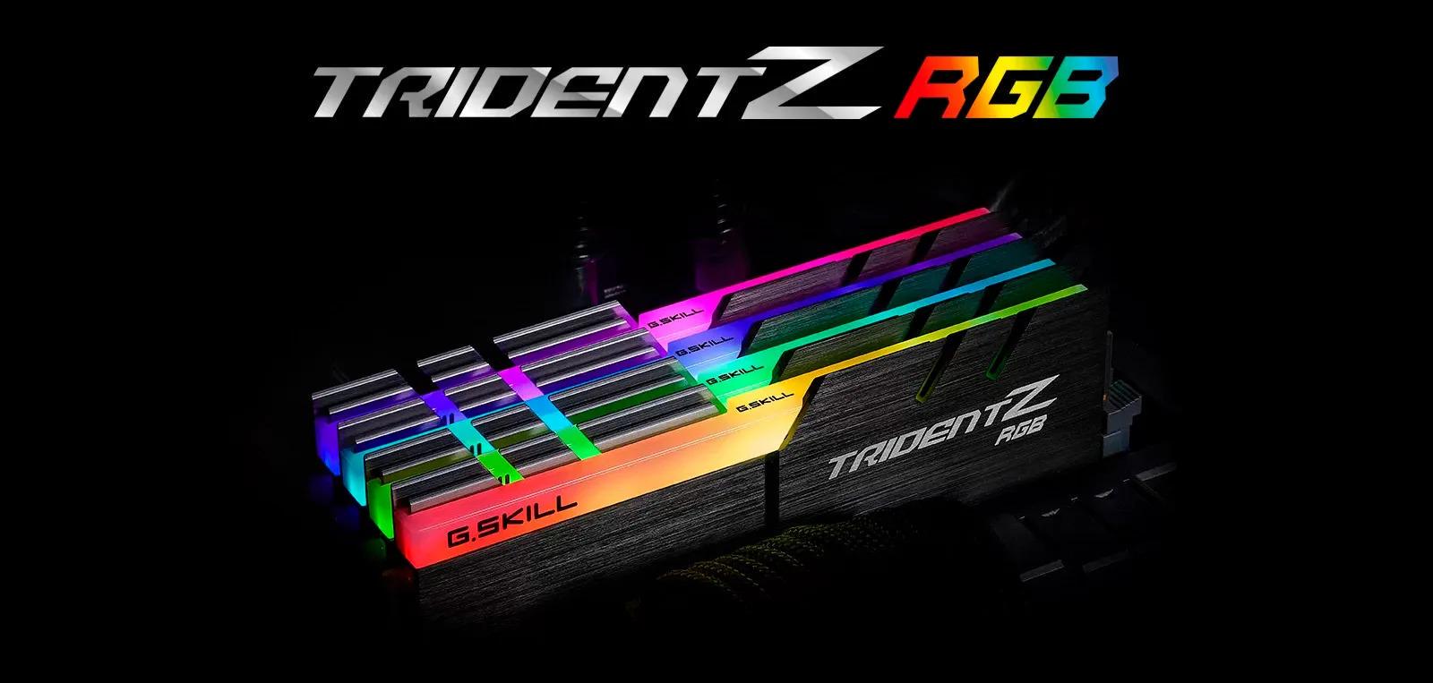 Оперативная память G.Skill Trident Z RGB DDR4 2x16GB/3600 (F4-3600C18D-32GTZR) - фото 8
