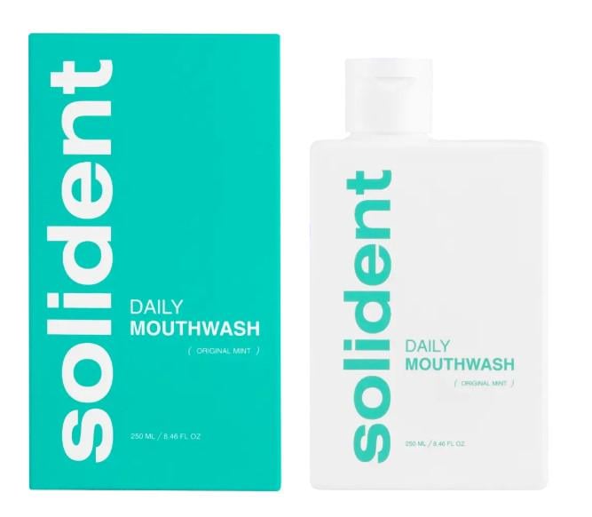Ополіскувач для ротової порожнини Solident Daily Mouthwash М'ята 250 мл