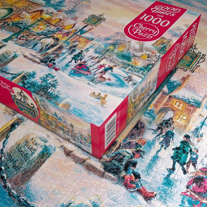 Пазл CherryPazzi Зимові сутінки 1000 ел. - фото 6 Пазл CherryPazzi Зимові сутінки 1000 ел. - фото 6