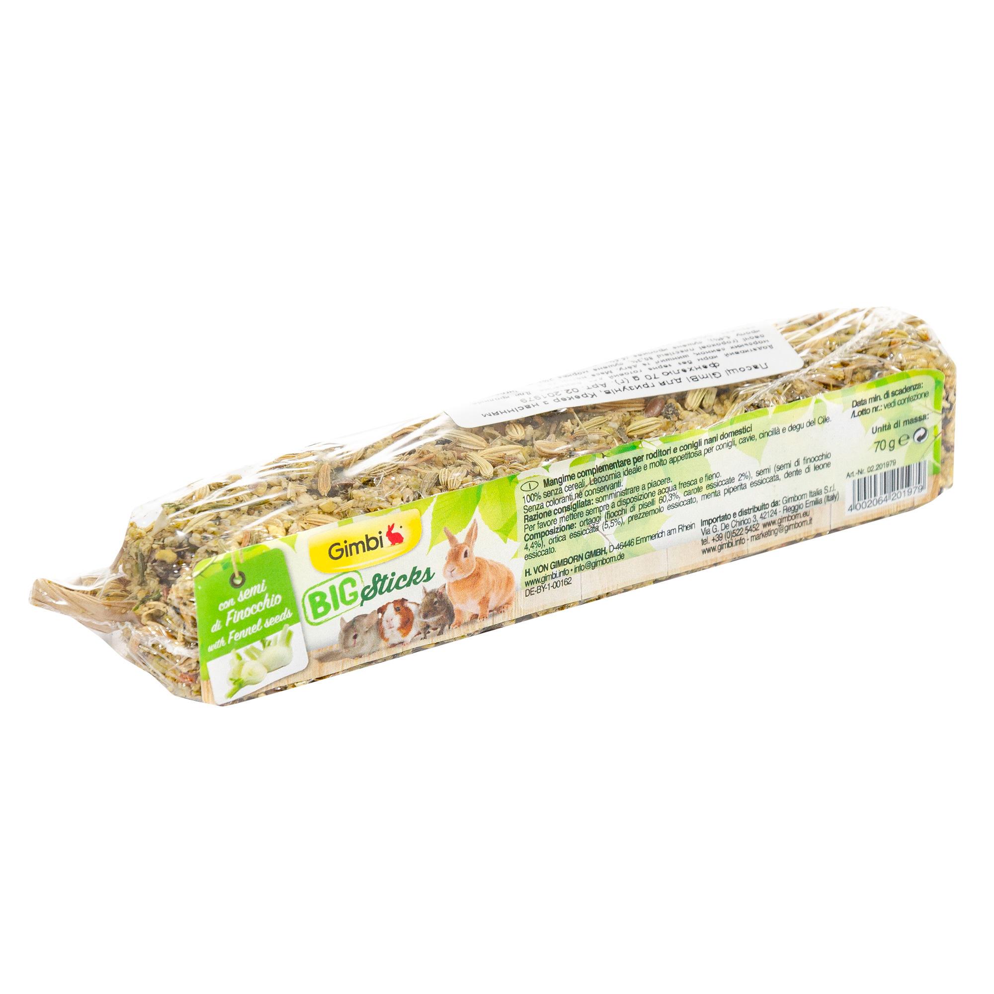 Крекер для грызунов Gimbi с семенами фенxеля большой 70 г (4002064201979)