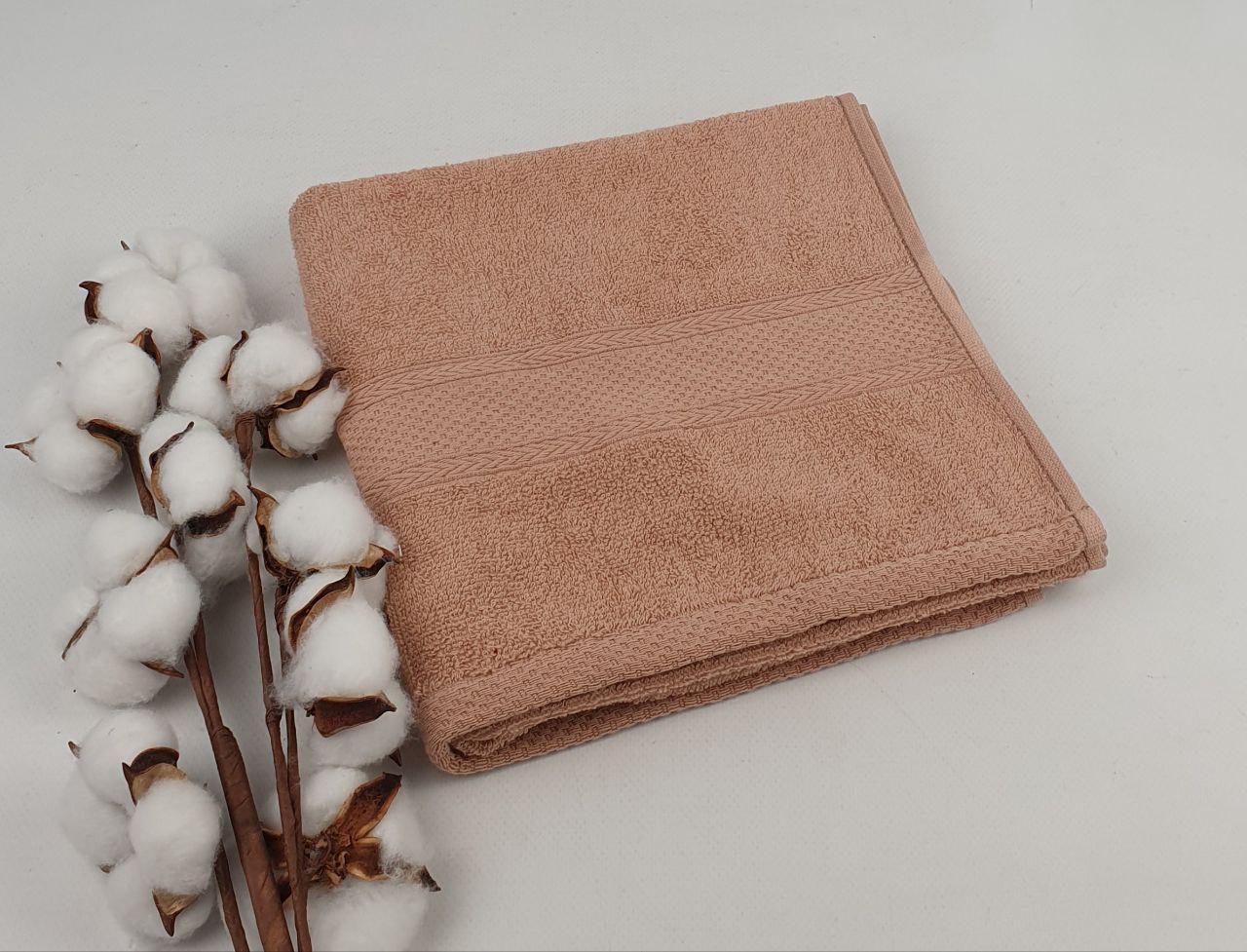 Рушник Homeline бордюр 400 г/м2 50x90 см Kahve (CN38989) - фото 1 Рушник Homeline бордюр 400 г/м2 50x90 см Kahve (CN38989) - фото 1