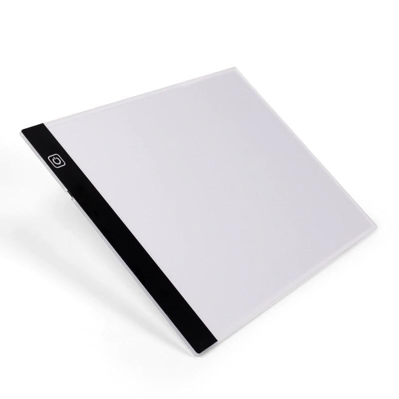 Графічний планшет для малювання А4 LED 3 режими для малювання та копіювання Білий
