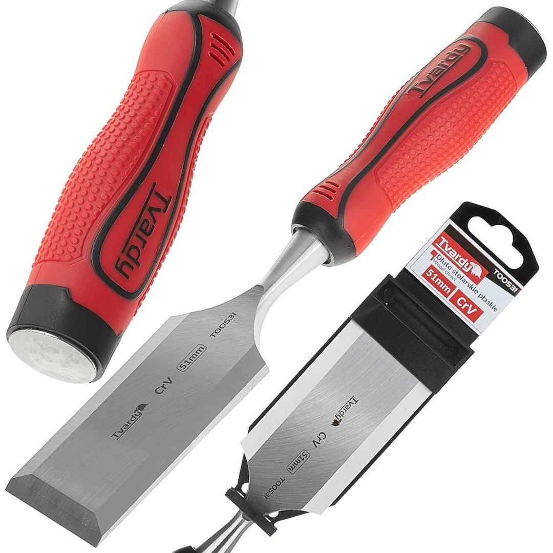 Стамеска ударна Tvardy з хромо-ванадієвої сталі CrV 51 мм (T00531) - фото 2 Стамеска ударна Tvardy з хромо-ванадієвої сталі CrV 51 мм (T00531) - фото 2