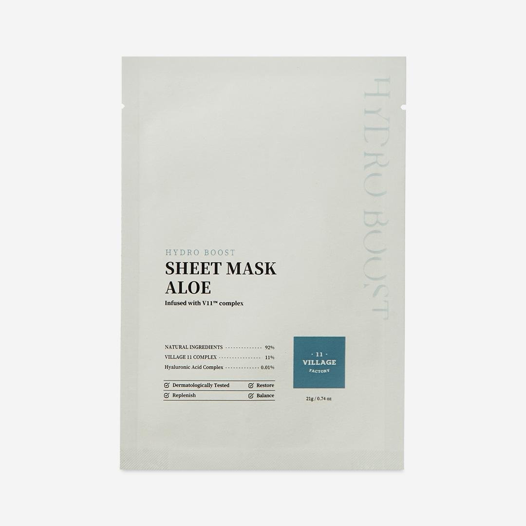 Маска тканинна для обличчя Village 11 Factory Hydro Sheet Mask Aloe з алое 21 г (577532)