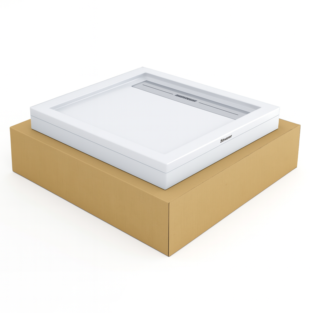 Душевой поддон Shower DROP квадратный акриловый 90х90х15 см (C15195)