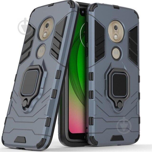 Чехол Ring Armor для Motorola Moto G7 Play Blue (arbc6924)