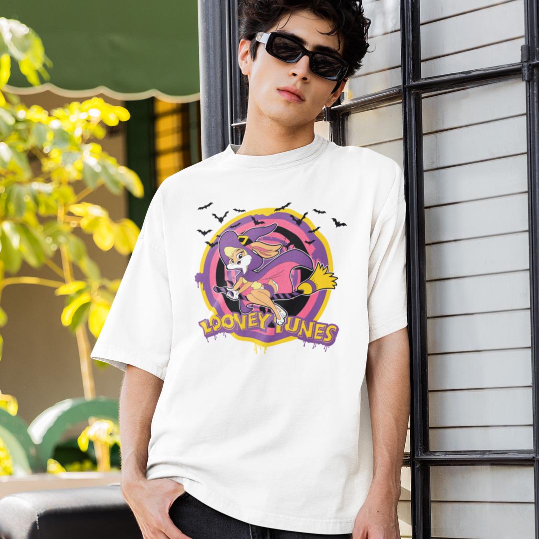 Футболка унисекс Looney Tunes Lola Bunny Witch 3XL Белый (0000011687) Футболка унисекс Looney Tunes Lola Bunny Witch 3XL Белый (0000011687)
