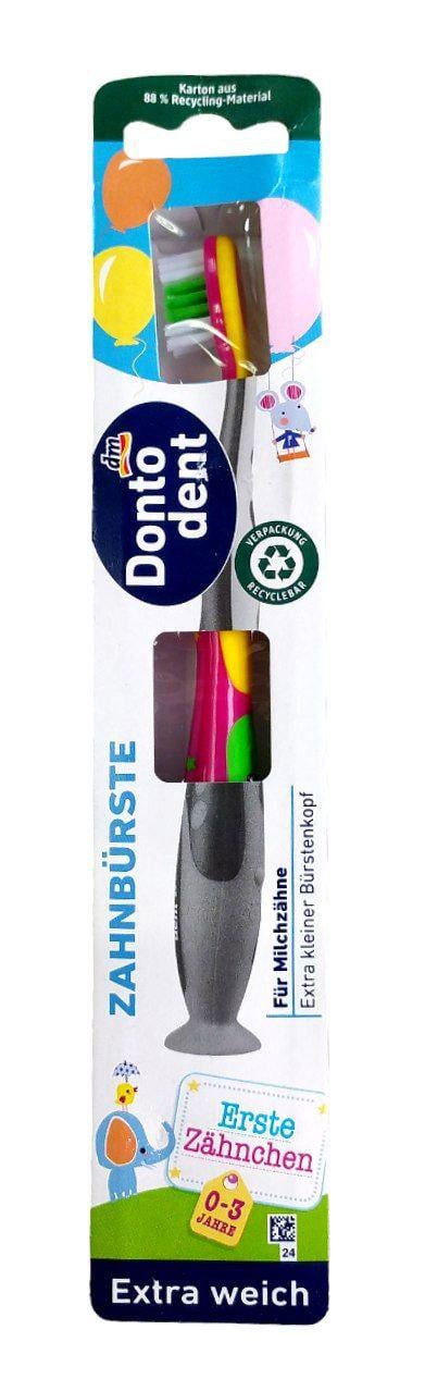 Зубная щетка детская Dontodent Extra soft 0-3 лет 1 шт. (00-00000881)