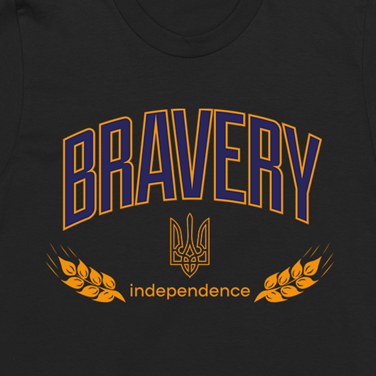 Футболка женская патриотическая Ufree с принтом "Bravery independence" XXL Черный (20101-2W-XXL) - фото 2 Футболка женская патриотическая Ufree с принтом "Bravery independence" XXL Черный (20101-2W-XXL) - фото 2