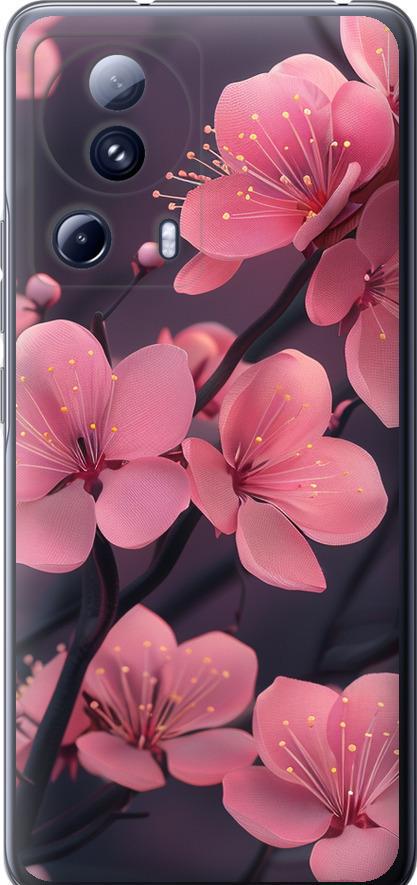 Чехол на Xiaomi 13 Lite Пурпурная сакура (6075u-3017-42517)