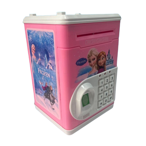 Сейф-копилка с отпечатком пальца Холодное сердце Розовый (1-25-10738)