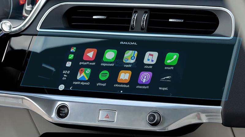 Стекло защитное Pixsel гибридный глянец на монитор JAGUAR I PACE 15,9“ 2018