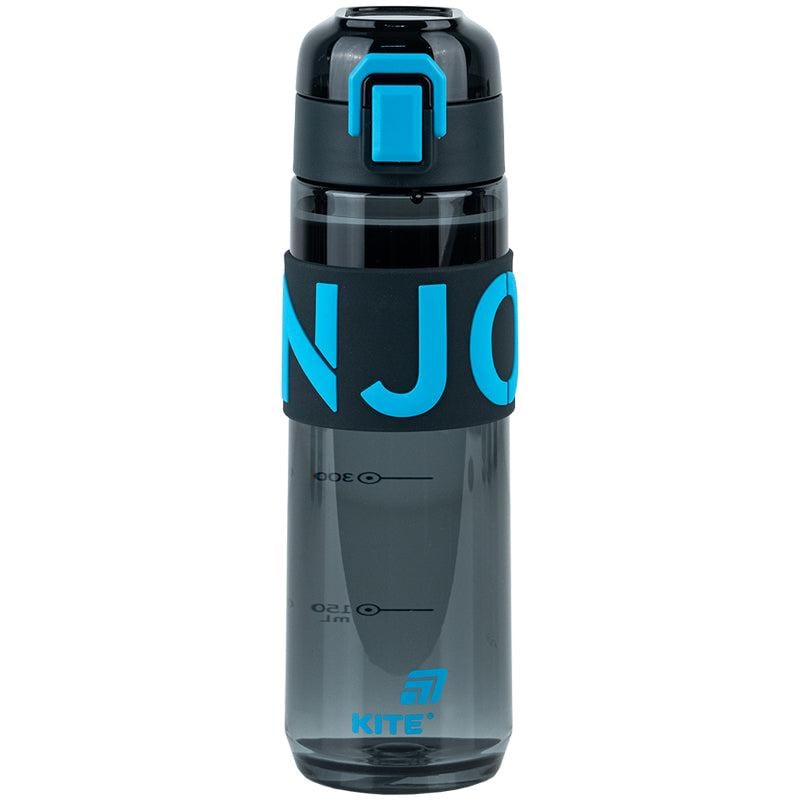Бутылочка для воды KITE 680 мл Черно-голубой (K25-1233-2)