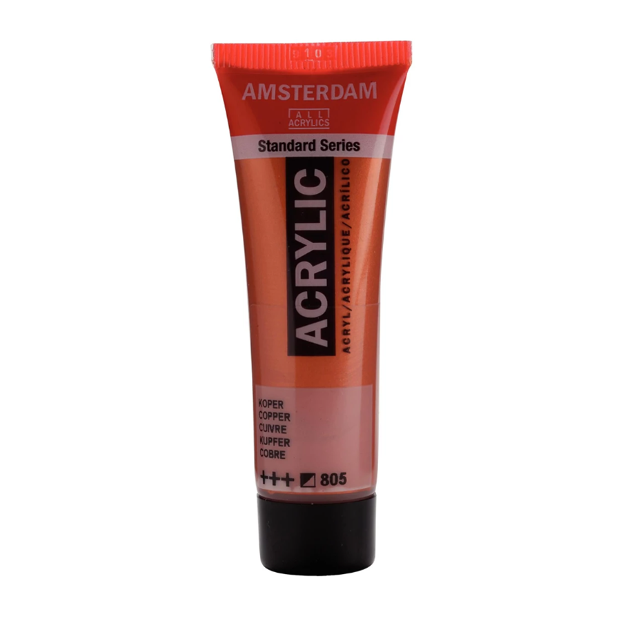 Фарба акрилова AMSTERDAM Royal Talens 17048050 3 шт. 20 мл 805 Мідний (8712079348137)