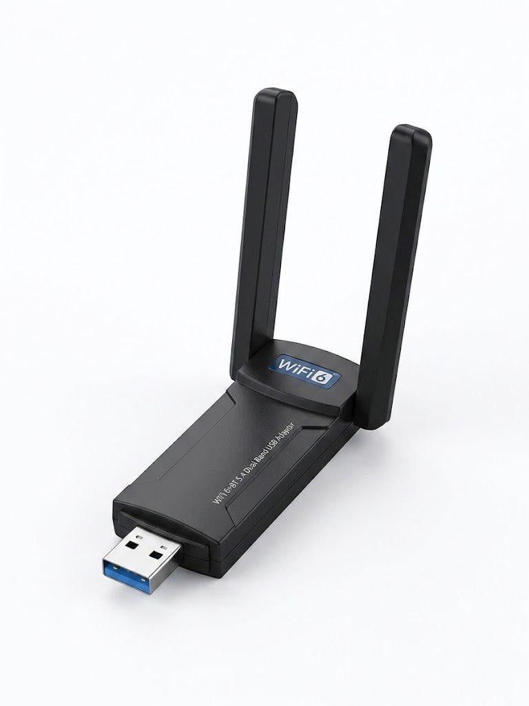 Адаптер AX1300 Wi-Fi 6 Bluetooth 5.4 USB 3.0 SmartG USB 2 антенны (3039949486)