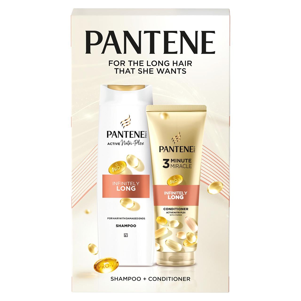 Набір подарунковий для жiнок PANTENE Pantene Infinitely Long (1106526) Набір подарунковий для жiнок PANTENE Pantene Infinitely Long (1106526)