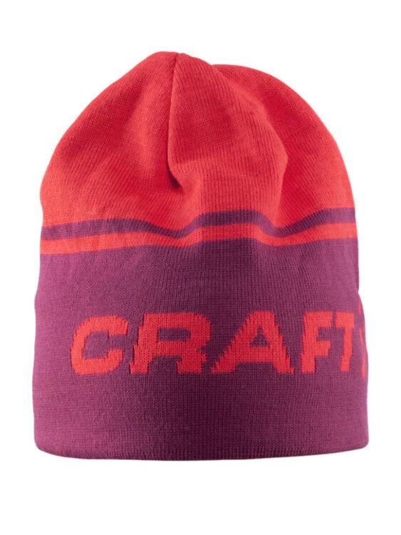 Шапка CRAFT Logo Hat 1903619-2482 S/M Ruby/Crush