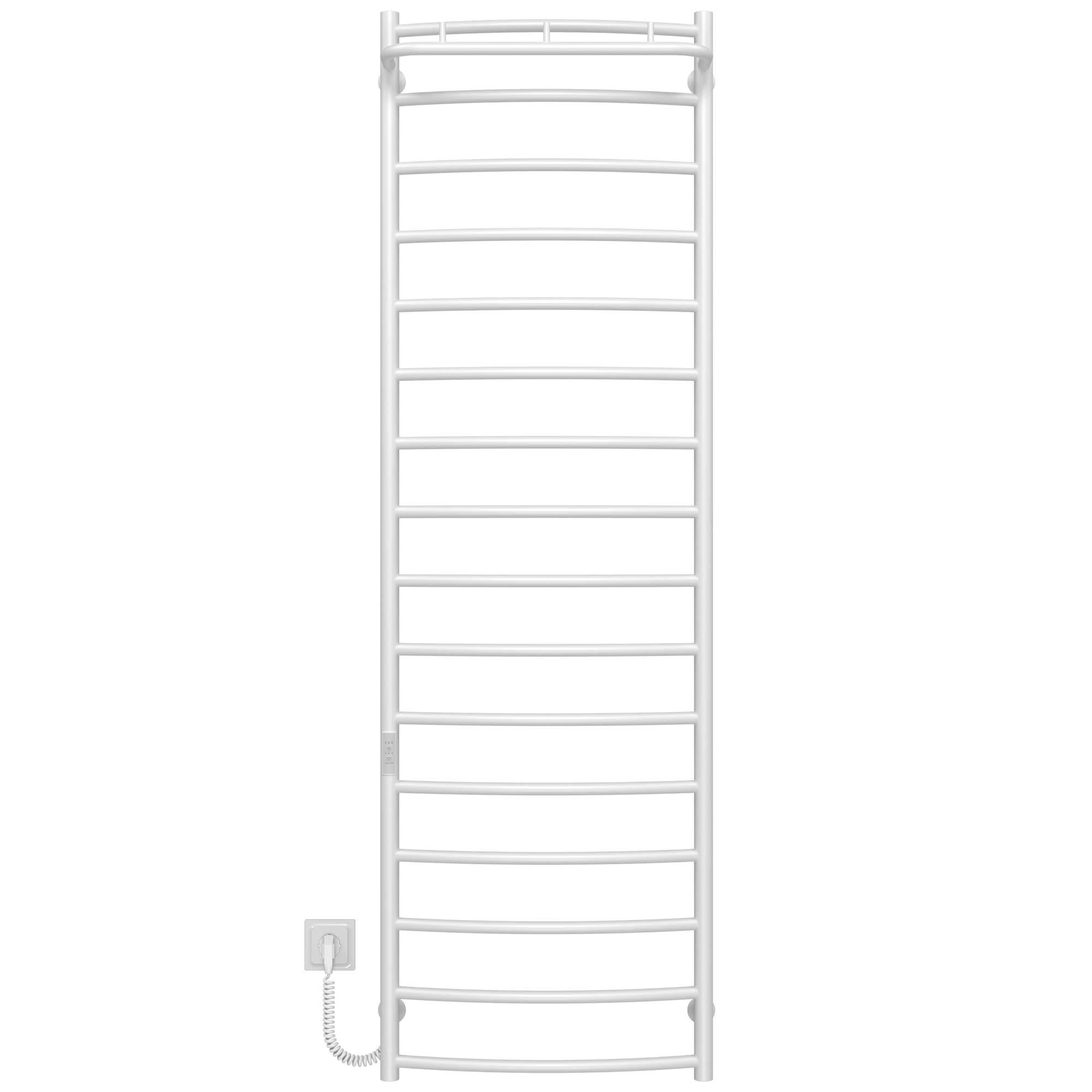 Полотенцесушитель электрический Deffi Классик N П16 WD03 левое подключение нержавеющая сталь 500х1700 см Белый (C.KN.170.50.16.EWL3)