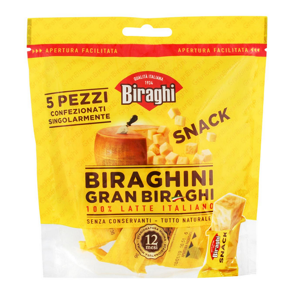 Сир Biraghi Biraghini Snack 100% Latte Italiano 6х16,7 г (20328177)