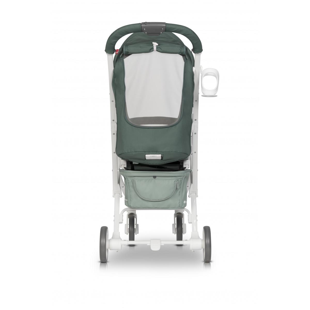 Коляска універсальна Euro-Cart Volt Pro з кошиком 85x50x106 см Зелений (9023-ECVP-21) - фото 6