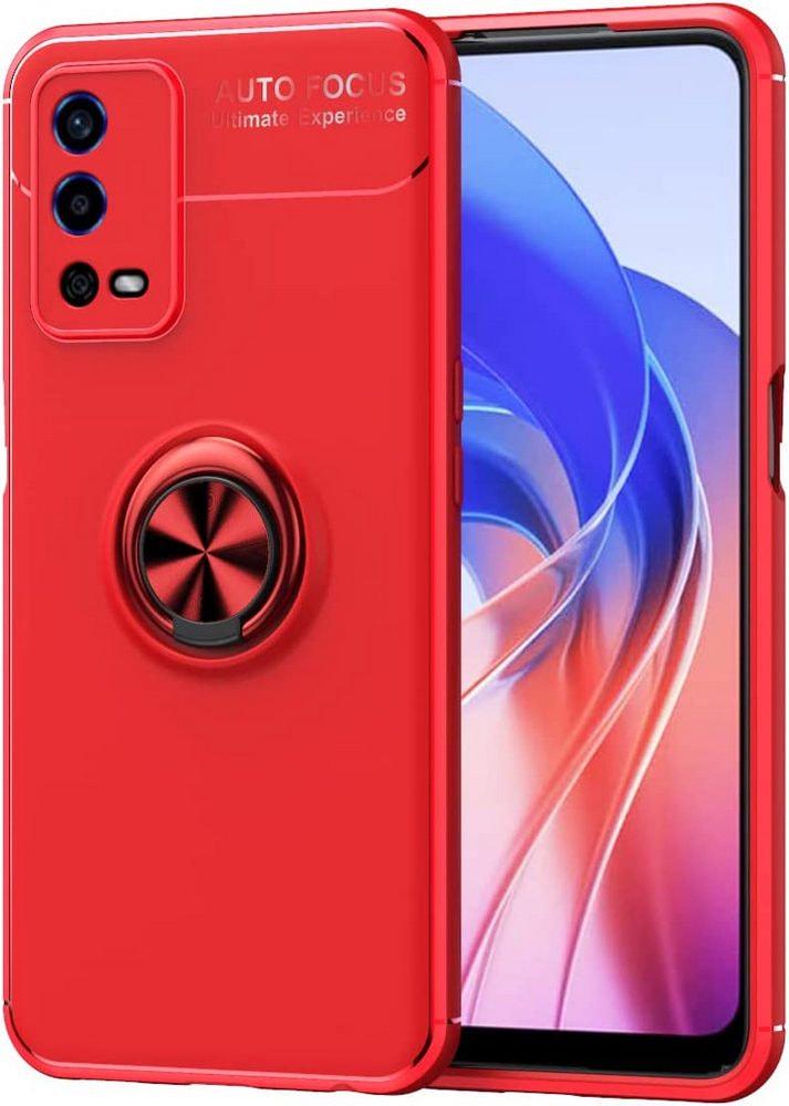 Чехол с кольцом OPPO A55 Autofocus Red (29941-2D) Чехол с кольцом OPPO A55 Autofocus Red (29941-2D)
