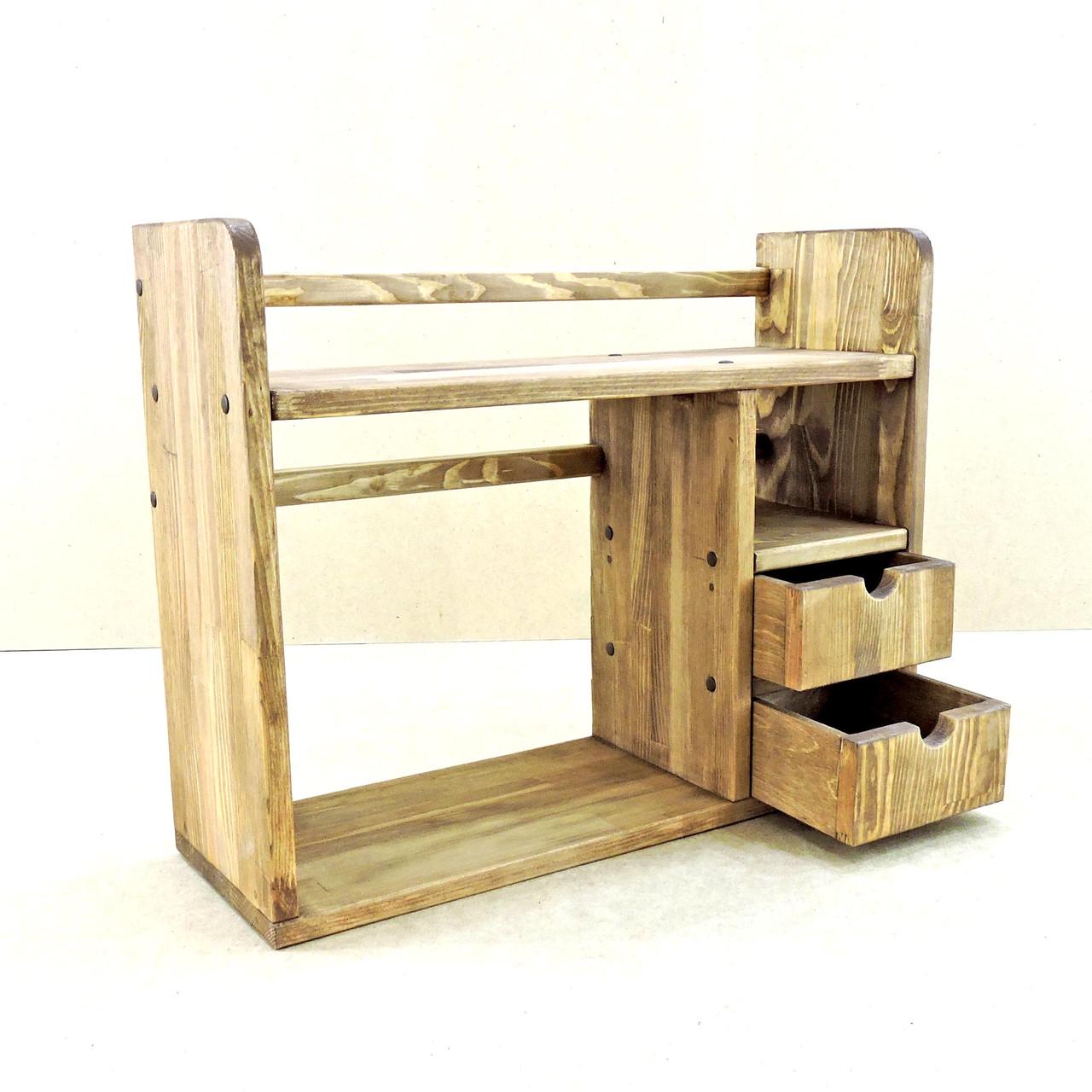 Полка настольная из дерева Жанатас 58 Мускат (ПСТ/581207)