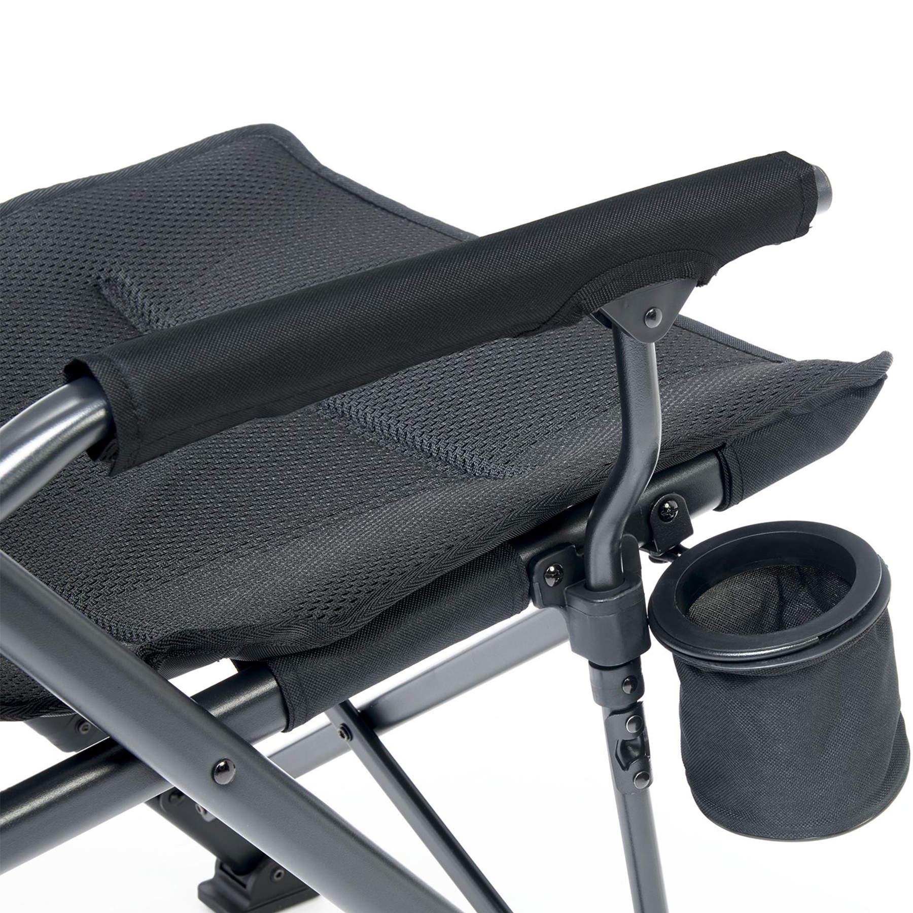 Туристичне крісло розкладне Uquip Roxy Black (244052) - фото 6 Туристичне крісло розкладне Uquip Roxy Black (244052) - фото 6