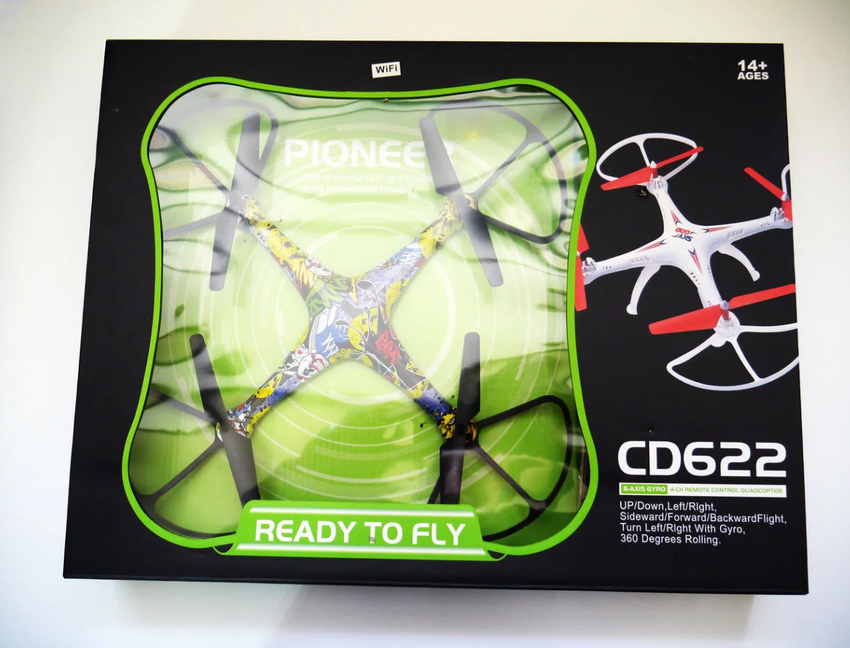 Квадрокоптер Pioneer CD622/623W с WiFi камерой - фото 5 Квадрокоптер Pioneer CD622/623W с WiFi камерой - фото 5