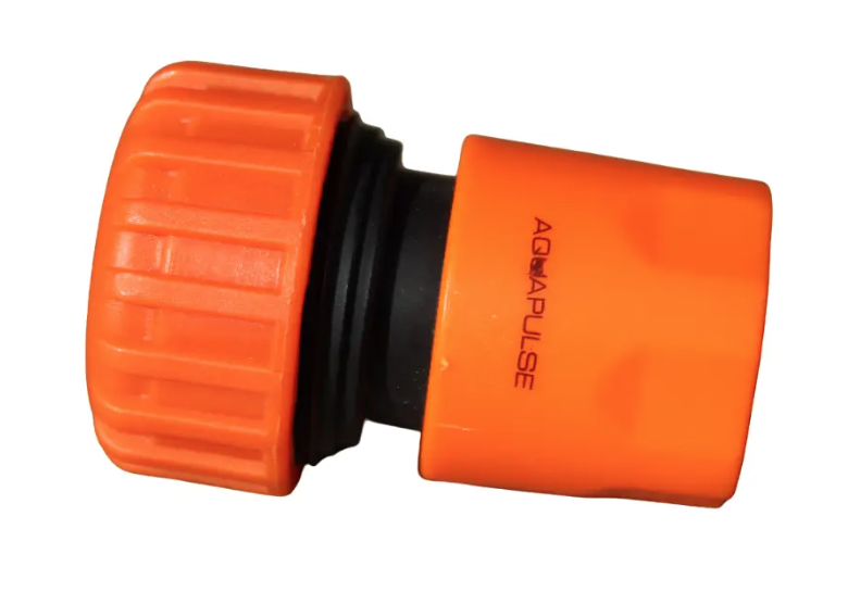 Конектор Aquapulse 3/4" з функцією стоп для шланга полив (2179629737)