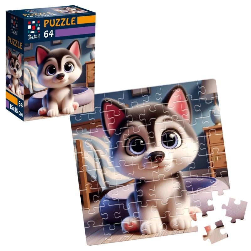 Пазли Vladi Toys Малий хаскі 64 деталі (DT1234-16)