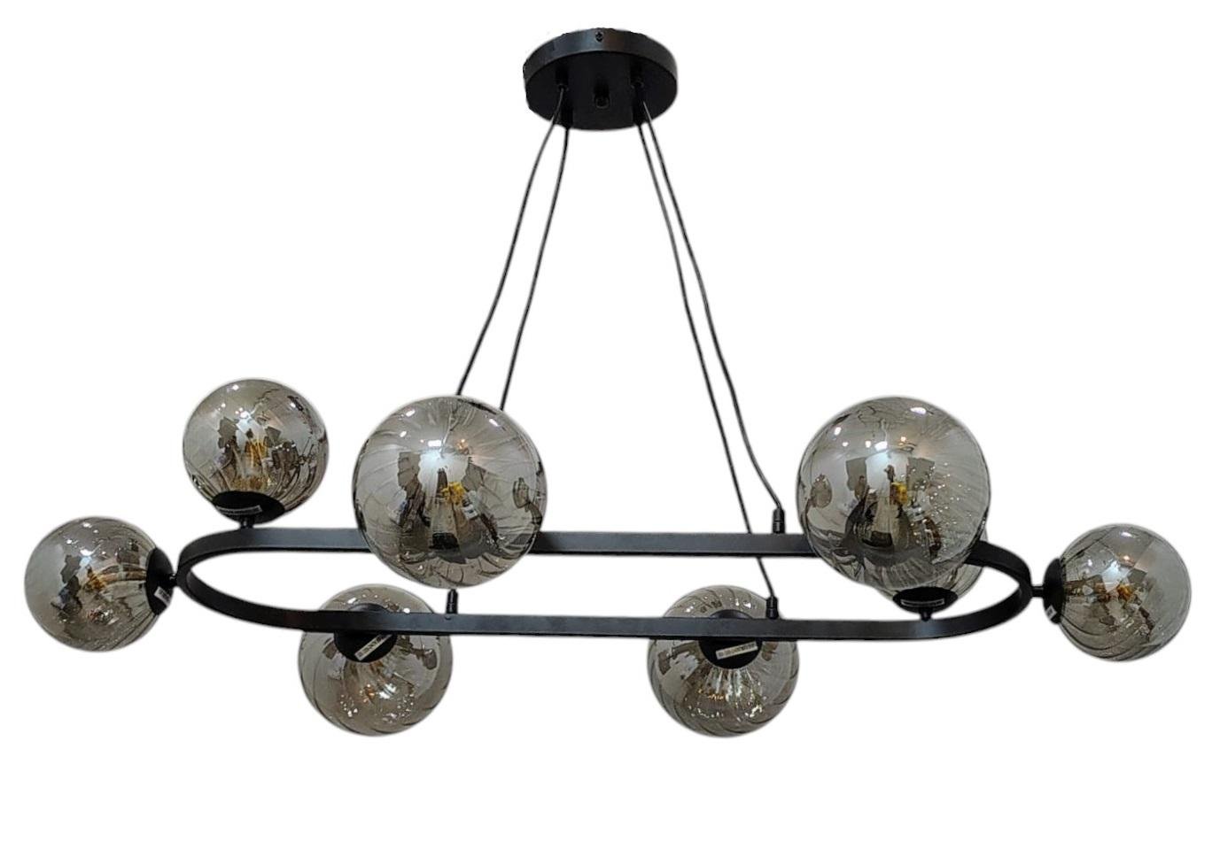 Люстра BR-01 697S/8 G9 BK+GY (27-204)