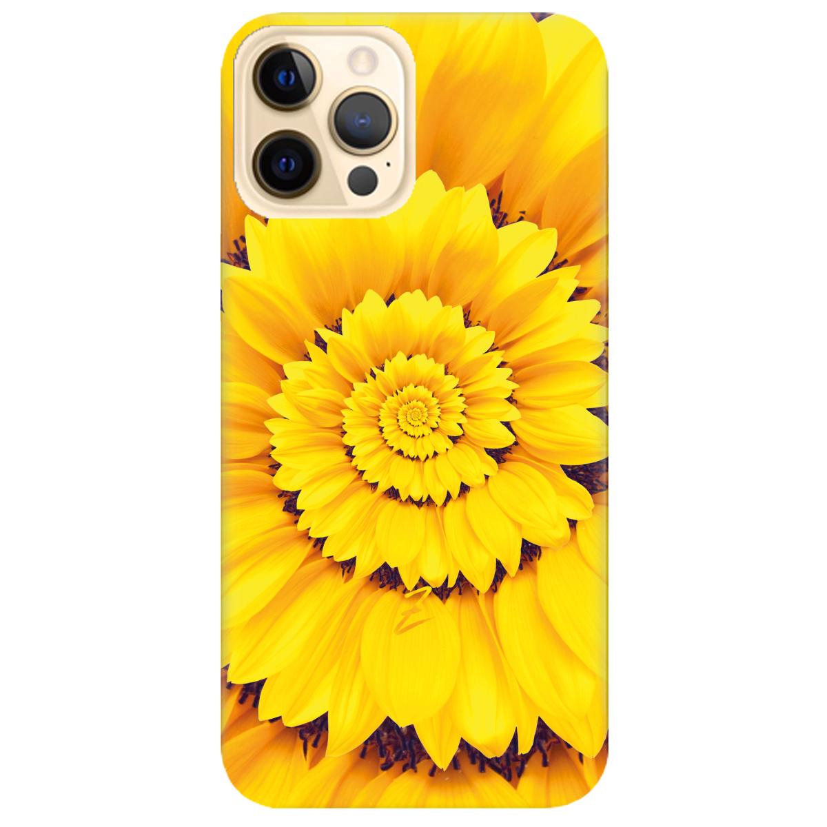 Силіконовий чохол Zorrov для Apple iPhone 12 Pro - Sunflower (14080040133087245)