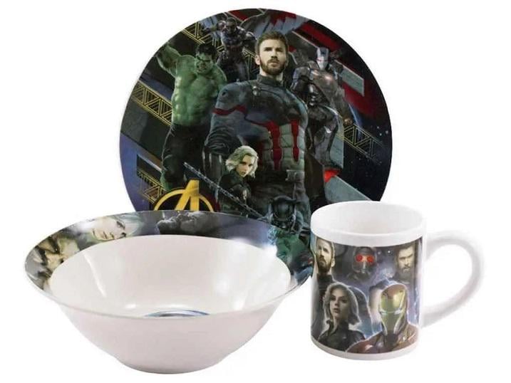 Дитячий посуд Месники 3 пр. (24-ТО) - фото 1 Дитячий посуд Месники 3 пр. (24-ТО) - фото 1