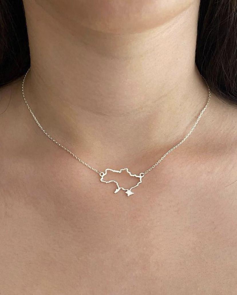 Колье серебро позолоченное проба 585 d 45 см на серебряном замке Белый - фото 3 Колье серебро позолоченное проба 585 d 45 см на серебряном замке Белый - фото 3