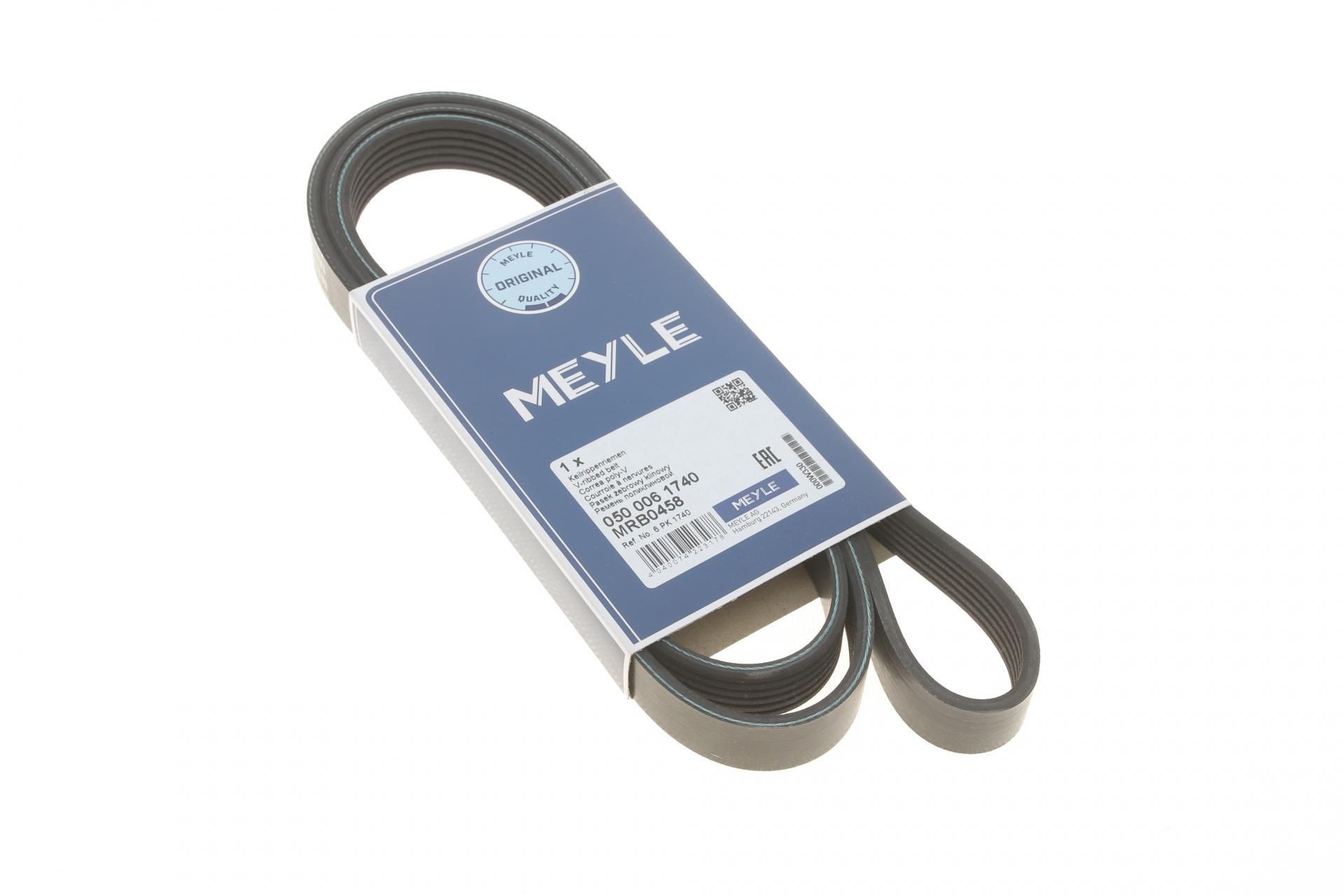 Ремень генератора Meyle Peugeot Expert/Citroen Berlingo 1.9D/TD 96-/2.0HDI 00- 6PK1740- 050 006 1740