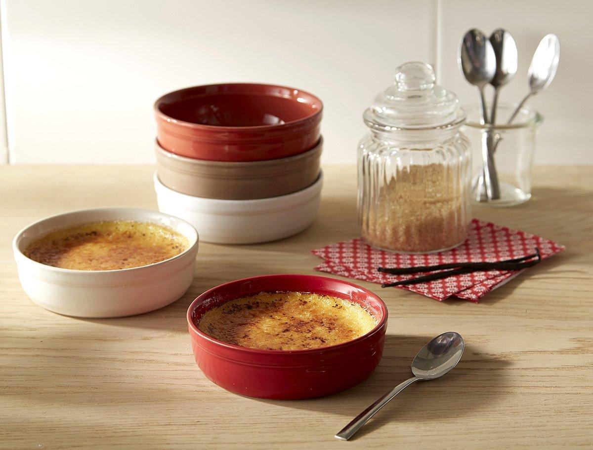 Набір форм для крем-брюле Emile Henry Ovenware 13 см х 2 шт. Бежевий (024013) - фото 4