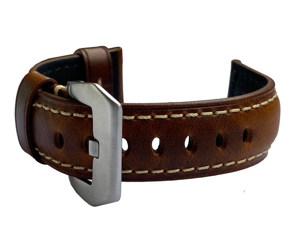 Кожаный ремешок Primolux F001 Steel buckle для часов Xiaomi Amazfit SportWatch 2/Amazfit Stratos Brown (1206429351) - фото 6 Кожаный ремешок Primolux F001 Steel buckle для часов Xiaomi Amazfit SportWatch 2/Amazfit Stratos Brown (1206429351) - фото 6