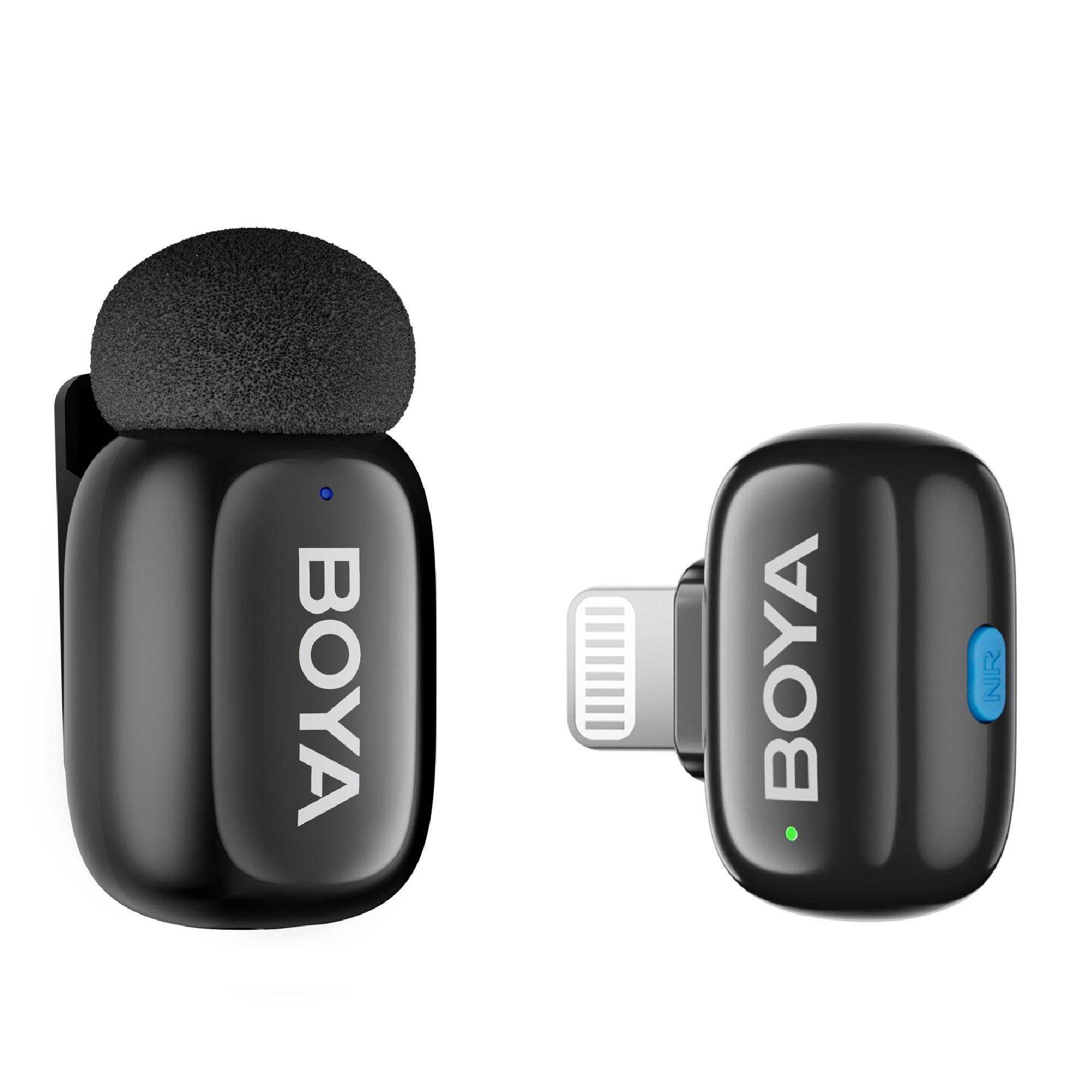 Мікрофон петличний Boya mini Lightning для iPhone безпровідний петличка для телефона 1 шт. (50063)