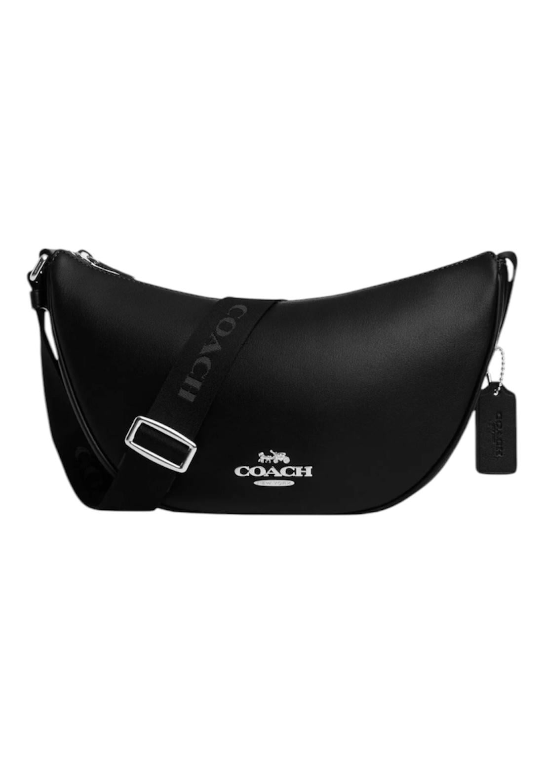 Сумка Coach CT644 Pace Shoulder bag Smooth Leather CT644 SV/Black (77689390)