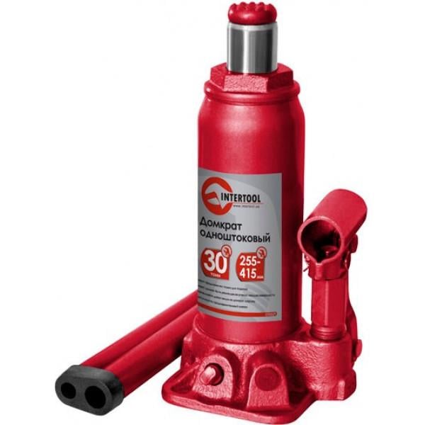 Бутылочный домкрат Intertool GT0029