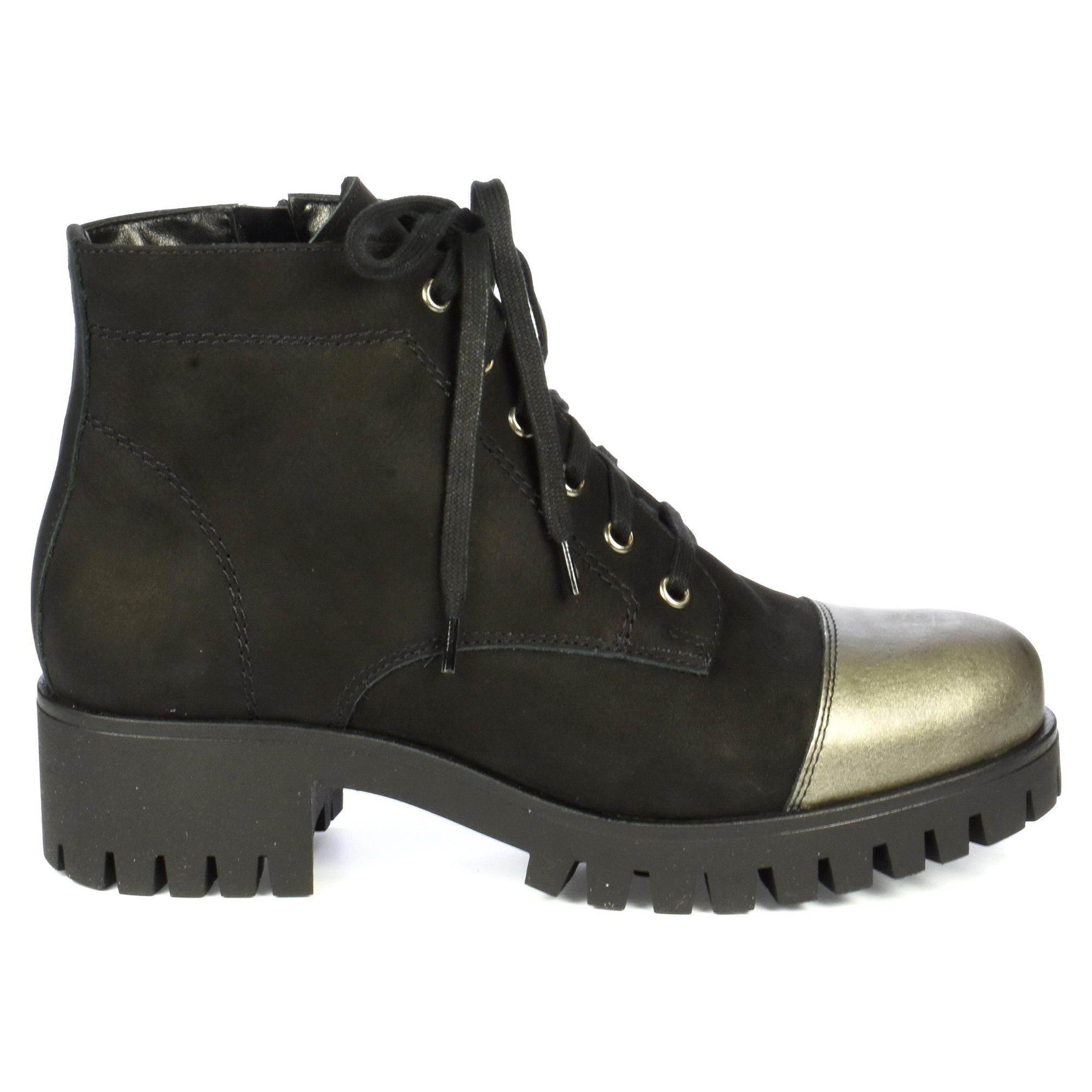 Черевики осінні жіночі Contes р. 39 Чорний/Сірий (05339-39) - фото 7 Черевики осінні жіночі Contes р. 39 Чорний/Сірий (05339-39) - фото 7