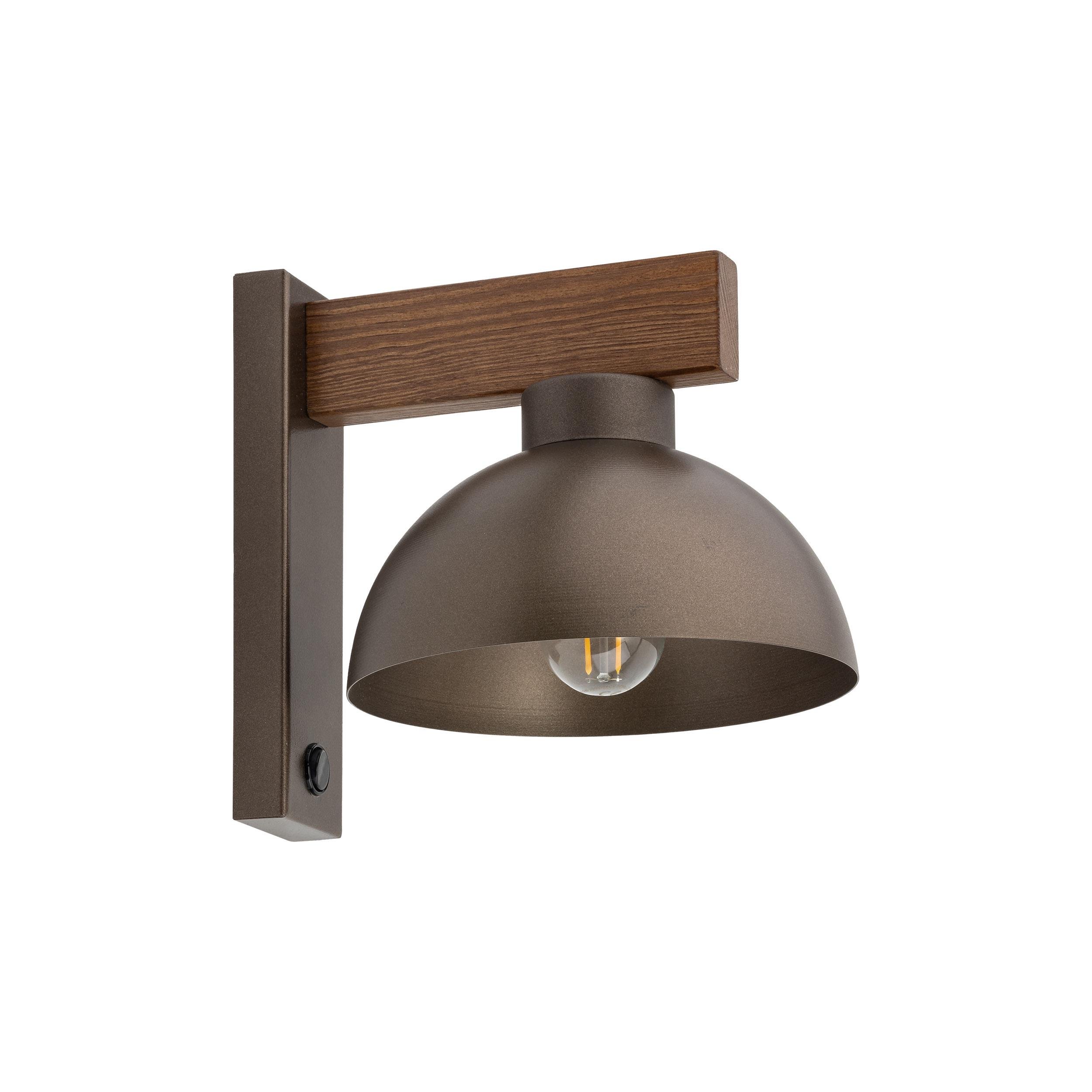 Бра TK Lighting OSLO 1 Brown (6279) Бра TK Lighting OSLO 1 Brown (6279)